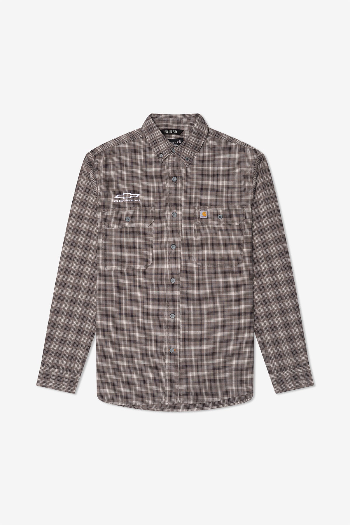 Chevrolet Carhartt Plaid Long Sleeve Shirt