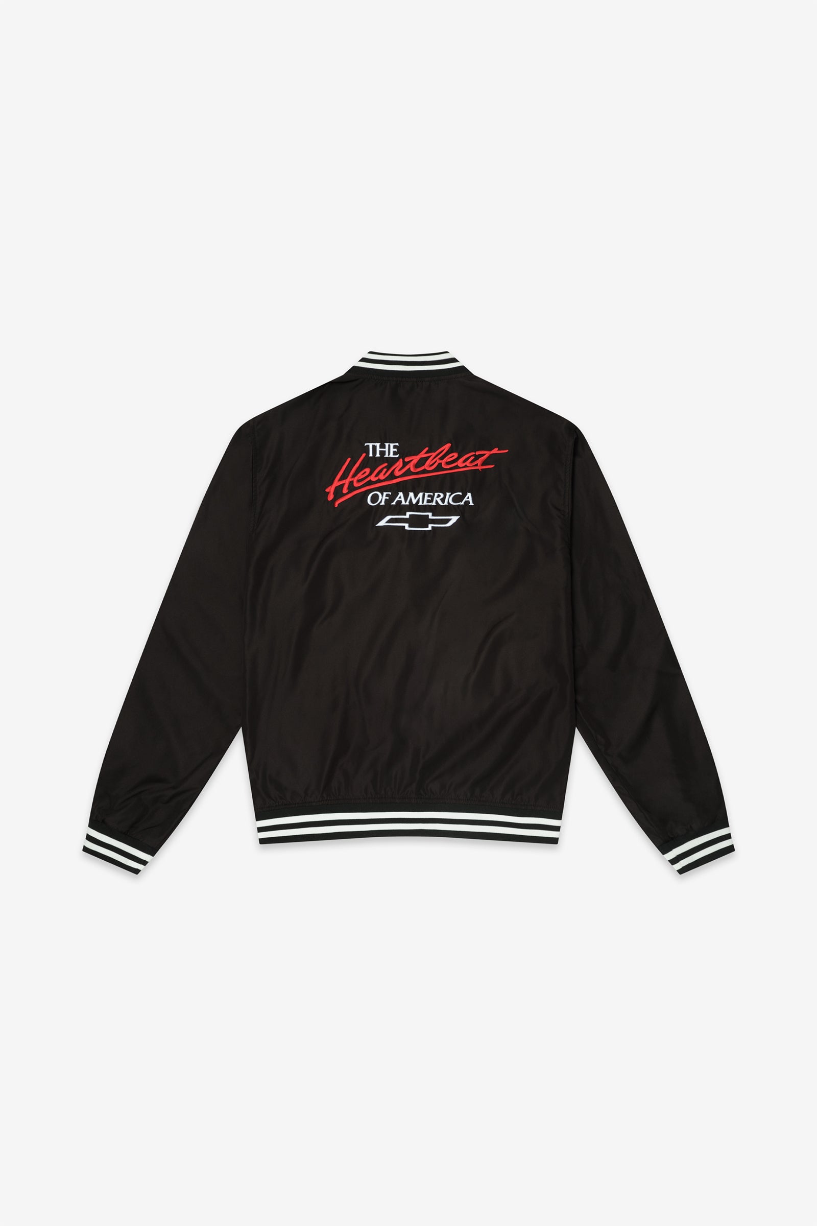 Chevrolet Heartbeat America Satin Bomber Jacket