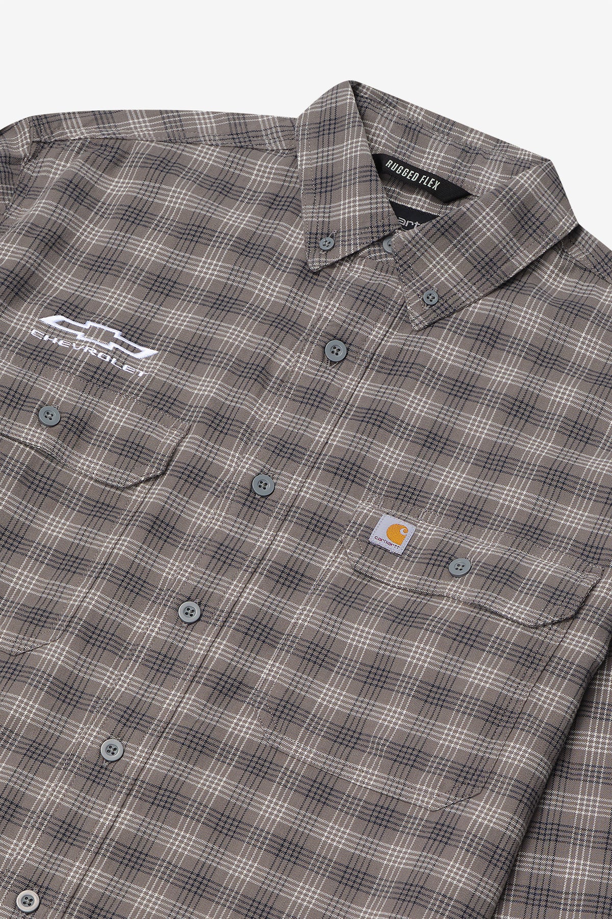 Chevrolet Carhartt Plaid Long Sleeve Shirt