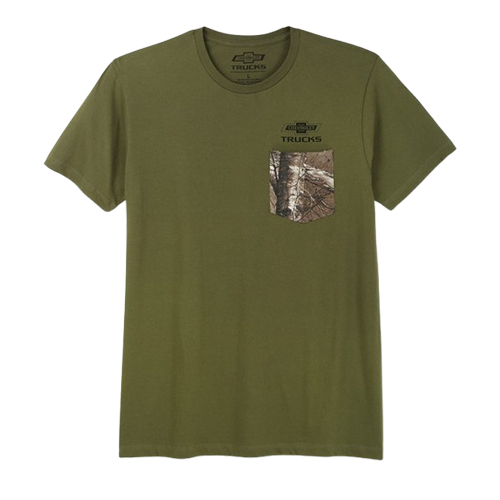 Chevrolet Trucks 100th Camo Pocket T Shirt