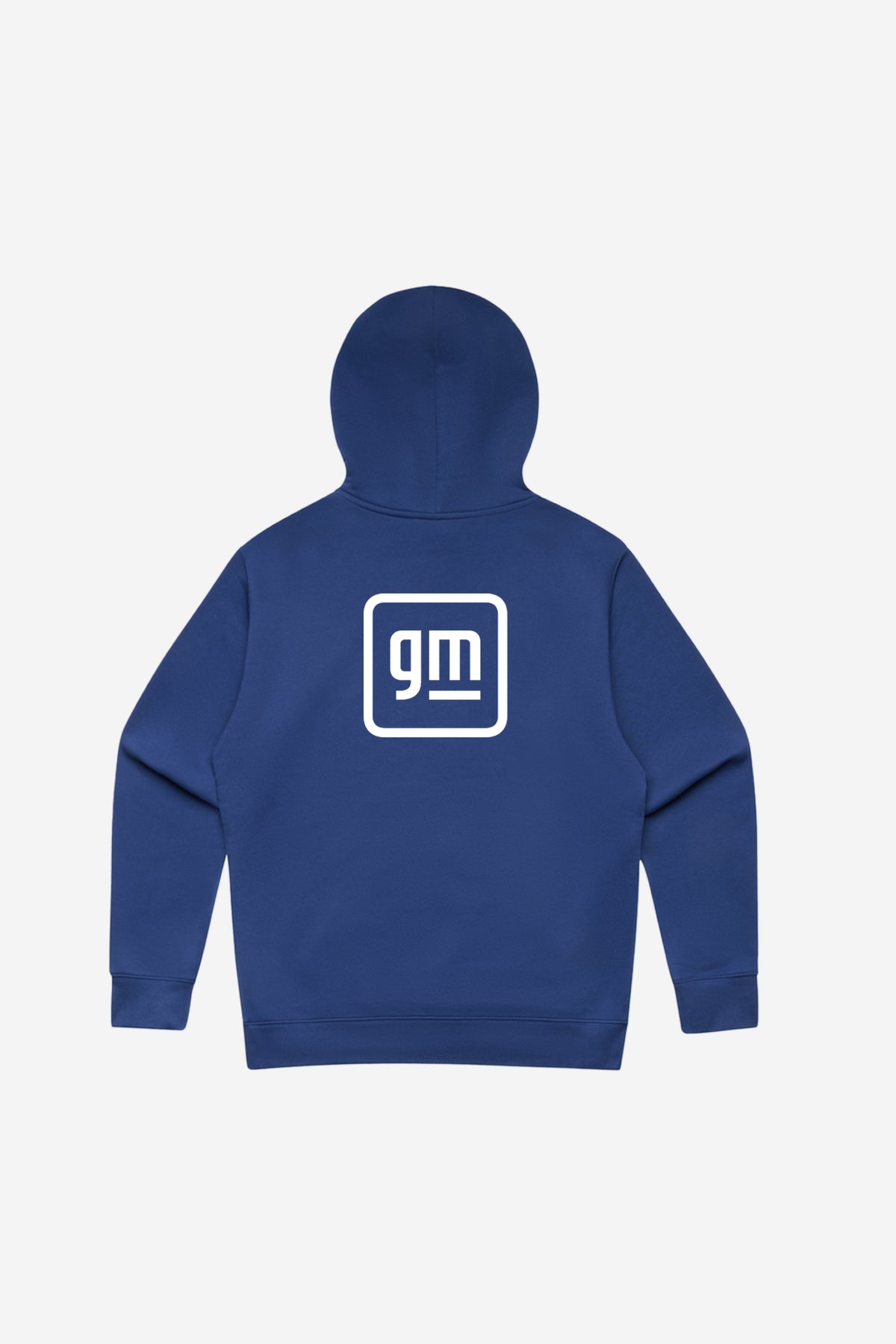 General Motors Blue Relaxed Hoodie
