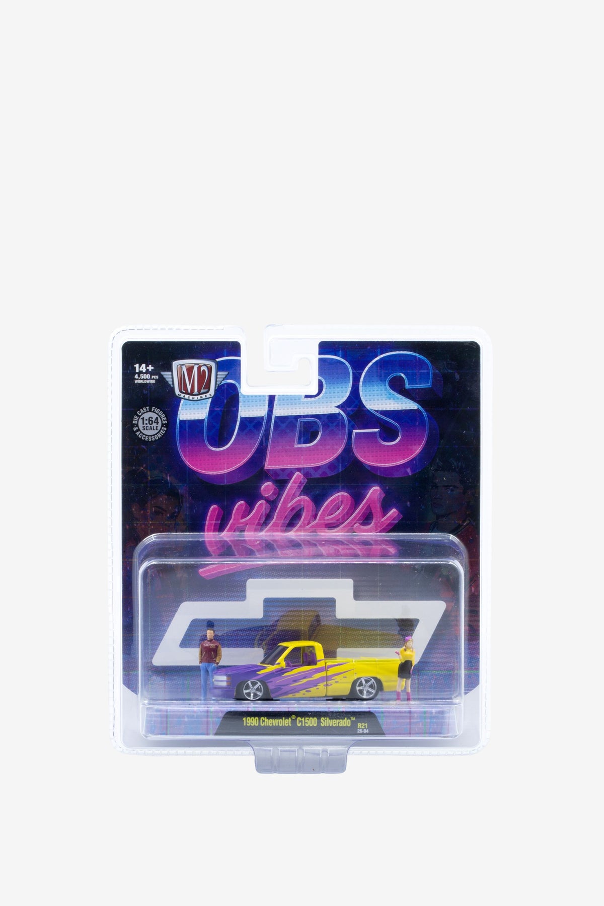 Chevrolet 1:64 1990 Silverado Diecast