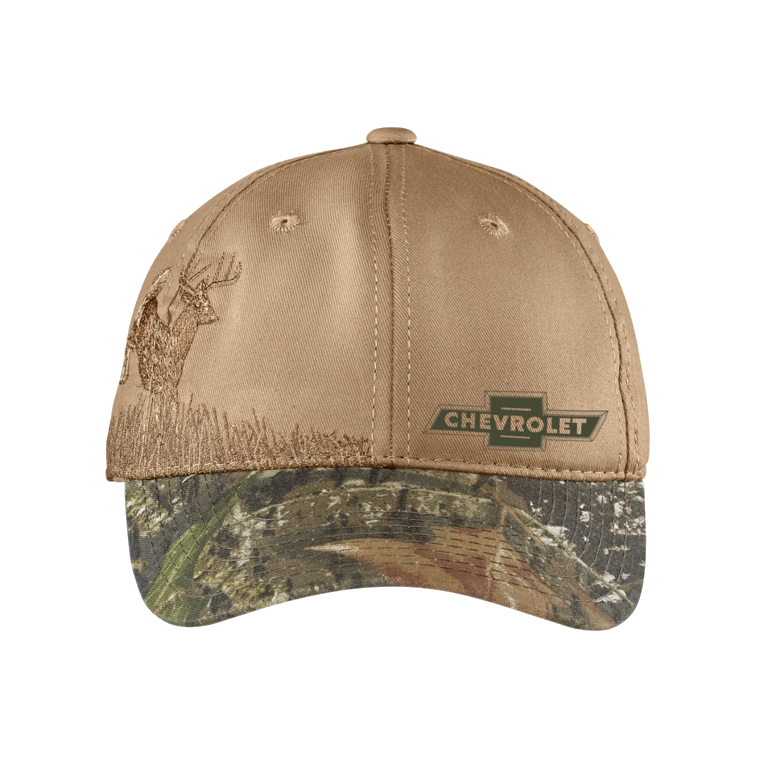 Vintage Chevrolet Bowtie Camo Hat