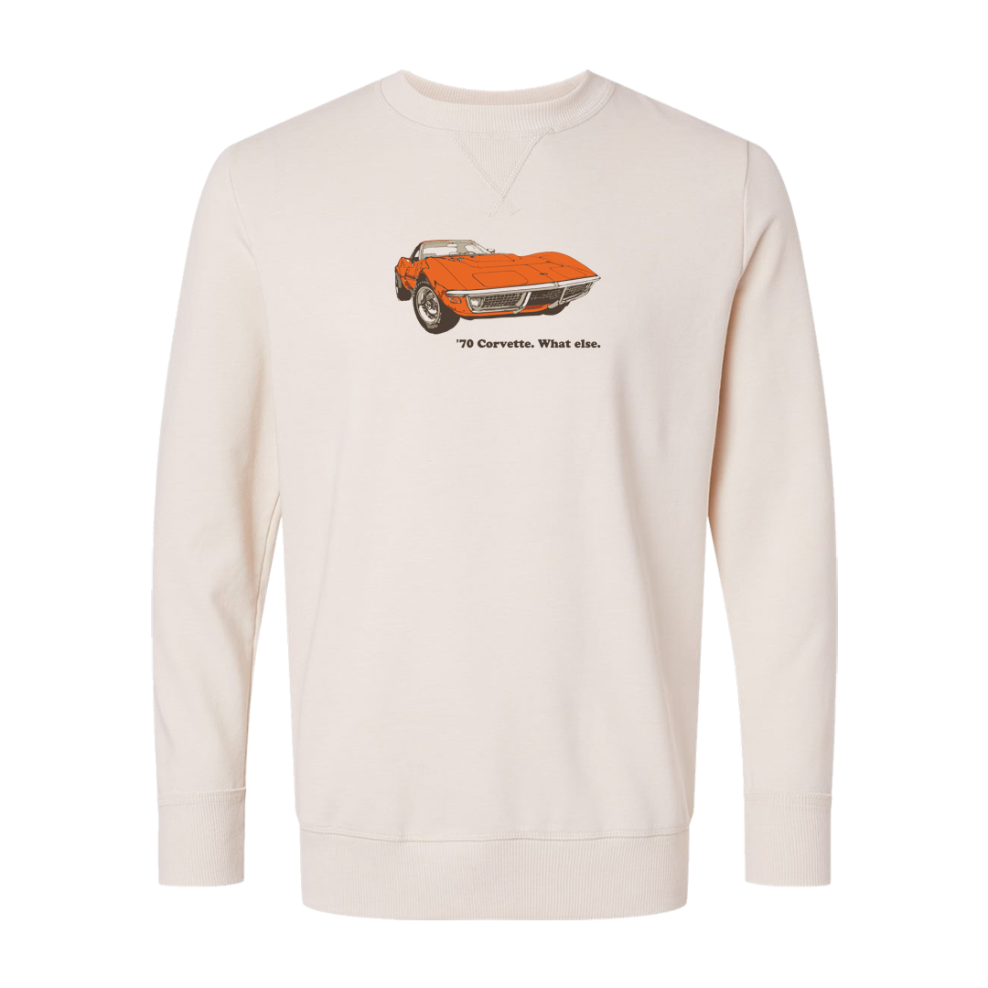 Corvette 70 What Else Retro Crewneck
