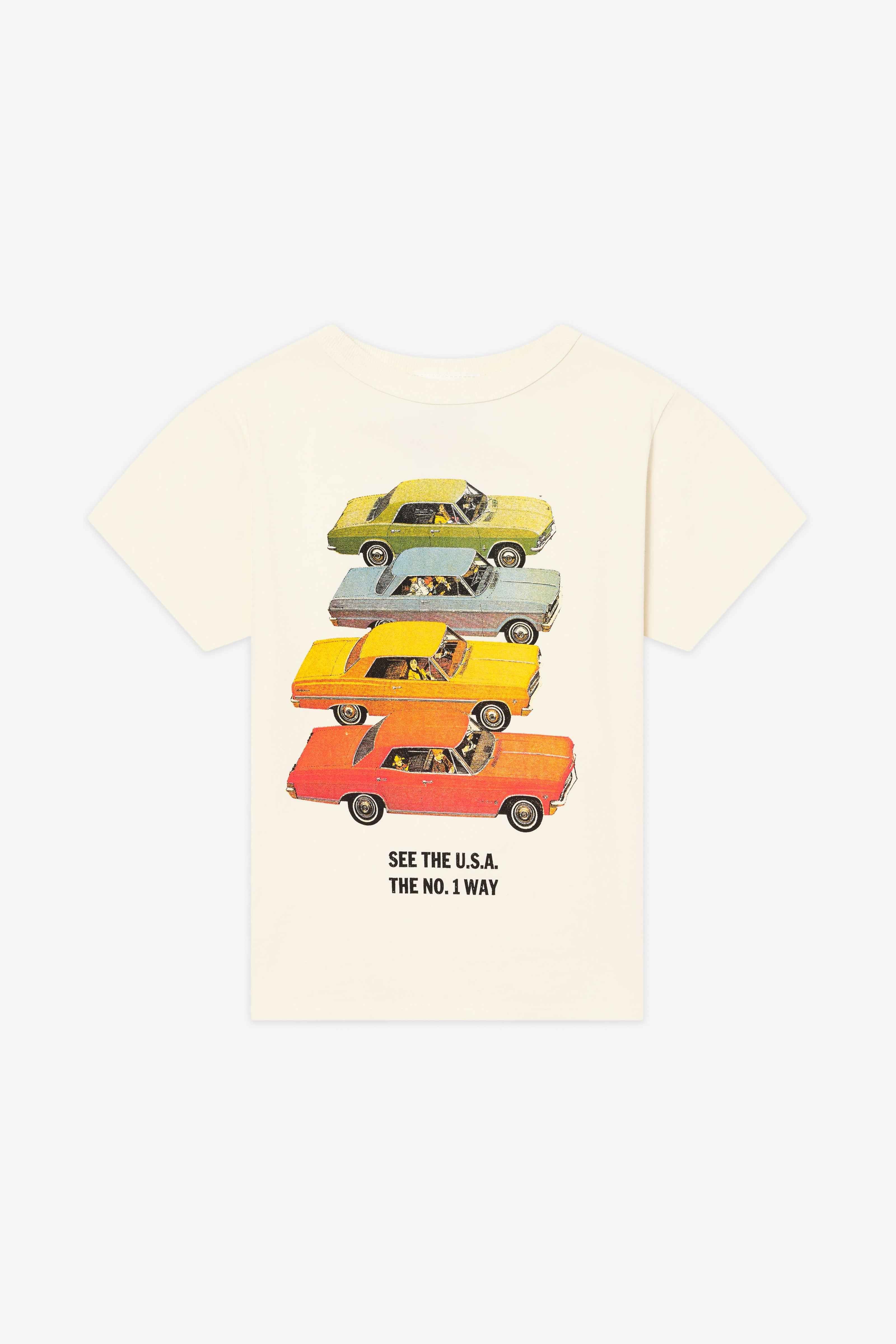 Chevrolet Four Car Women’s Baby Tee - Chevrolet Merchandise